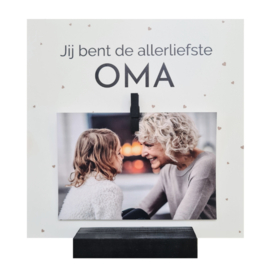 Fotohouder 'Jij bent de allerliefste oma'