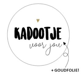 Stickerset 'Kadootje voor jou"