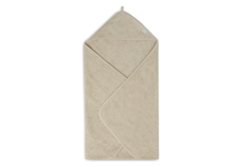 Badcape Badstof Nougat 75x75cm