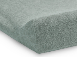 Aankleedkussenhoes Badstof Ash Green 50x70cm