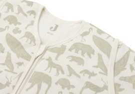 Slaapzak Met Afritsbare Mouw Animals Olive Green