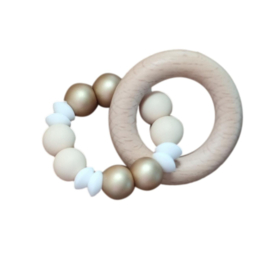 Lentil Rattle Sparkle - Gold