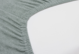 Aankleedkussenhoes Badstof Sea Green 50x70cm