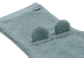 Washand Badstof Ears Sea Green
