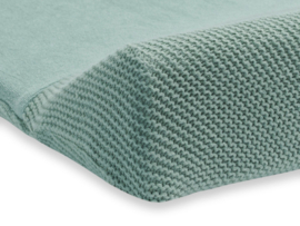 Aankleedkussenhoes Basic Knit Forest Green 50x70cm
