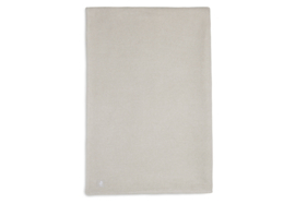 Deken Ledikant Fleece Basic Knit Nougat 100x150cm