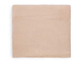 Deken Ledikant Basic Knit Pale Pink 100x150cm