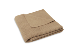 Deken Wieg Basic Knit Biscuit 75x100cm