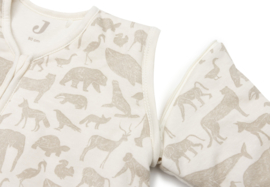 Slaapzak Met Afritsbare Mouw Animals Nougat