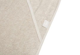 Badcape Badstof Nougat 100x100cm