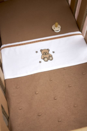 Deken Wieg Mini Knots Toffee 75x100cm
