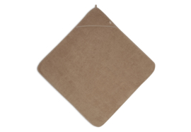 Badcape Badstof Biscuit 75x75cm