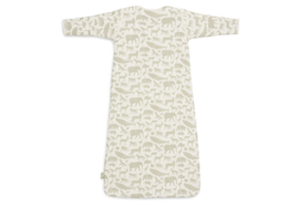 Slaapzak Met Afritsbare Mouw Animals Olive Green