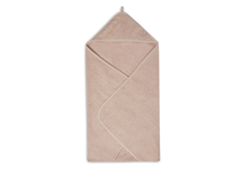 Badcape Badstof Pale Pink 75x75cm
