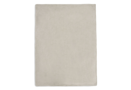 Deken Ledikant Fleece Basic Knit Nougat 100x150cm