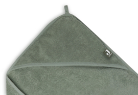 Badcape Badstof Ash Green 75x75cm