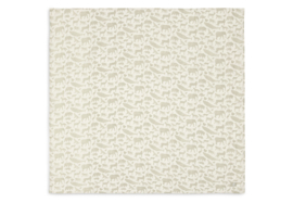 Hydrofiele Doek Animal Olive Green 115x115cm 2-Pack