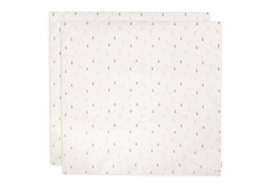 Hydrofiele Doek Happy Miffy Nougat 115x115cm 2-Pack