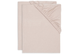 Hoeslaken Jersey 40/50x80/90cm Wild Rose 2-Pack