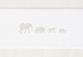 Laken Ledikant Animal Nougat 120x150cm