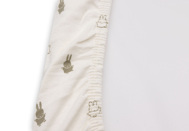 Aankleedkussenhoes Happy Miffy Olive Green 50x70cm