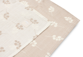 Hydrofiele Doek Twig Wild Rose 115x115cm 2-Pack