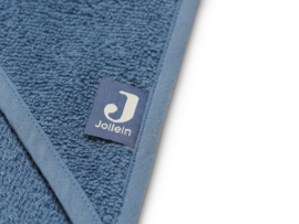 Badcape Badstof Jeans Blue 75x75cm