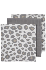 Hydrofiele Doek Panter 70x70cm 3-Pack