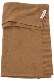 Deken Wieg Mini Knots Toffee 75x100cm