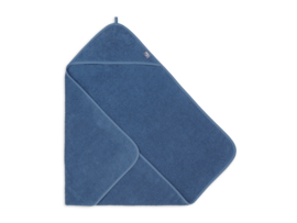 Badcape Badstof Jeans Blue 75x75cm