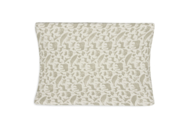 Aankleedkussenhoes Animal Olive Green 50x70cm