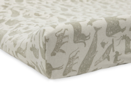 Aankleedkussenhoes Animal Olive Green 50x70cm