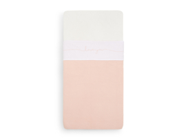 Laken Ledikant Love You 120x150cm Pale Pink