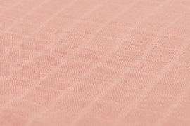 Hydrofiele doek Bamboe Katoen 115x115cm Pale Pink 2-Pack