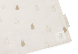 Hydrofiele Doek Happy Miffy Nougat 115x115cm 2-Pack