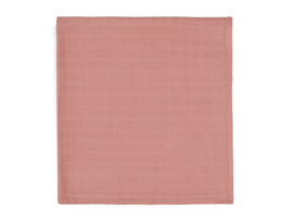 Hydrofiele doek Bamboe Katoen 115x115cm Pale Pink 2-Pack