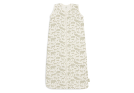 Slaapzak Met Afritsbare Mouw Animals Olive Green