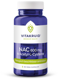 N-Acetyl-L-Cysteine (NAC) 600mg, 60 vcaps