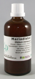 Mariadistel tinctuur 100 ml