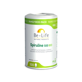 Spirulina 500 bio, 500 caps