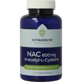 N-Acetyl-L-Cysteine (NAC) 600mg, 90 vcaps