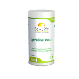 Spirulina 500 bio, 200 caps