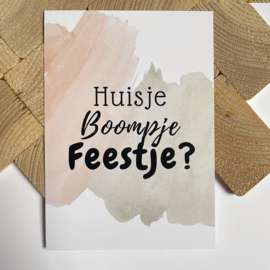 Verhuisd | Huisje boompje feestje groen