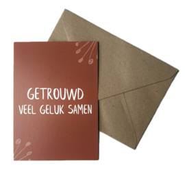 Getrouwd | Veel geluk samen