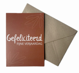 Verjaardag | Gefeliciteerd