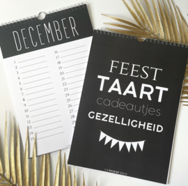 Verjaardagskalender - Feest