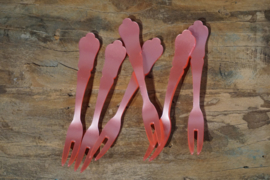Sabre Paris NR31 cocktail fork (pink)