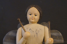 Engel met trommel (zonder kaarsenhouder)