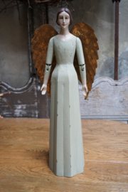 Engel antique groen