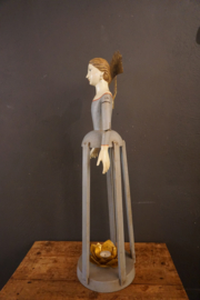 Mannequin Marie met halo kaarsenhouder